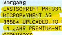 Wird die Eröffnung eines Ebay-Kontos samt 1-Cent-Gutschrift (oben) nicht bemerkt, können die Betrüger über Internet-Bezahldienste mit den geklauten Daten Geld von fremden Konten abbuchen.