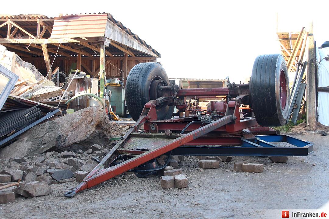Explosion in Rinderzuchtbetrieb bei Herrieden