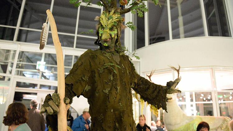 Coburg leuchtet bei der Museumsnacht 2014. Foto: Ronald Rinklef