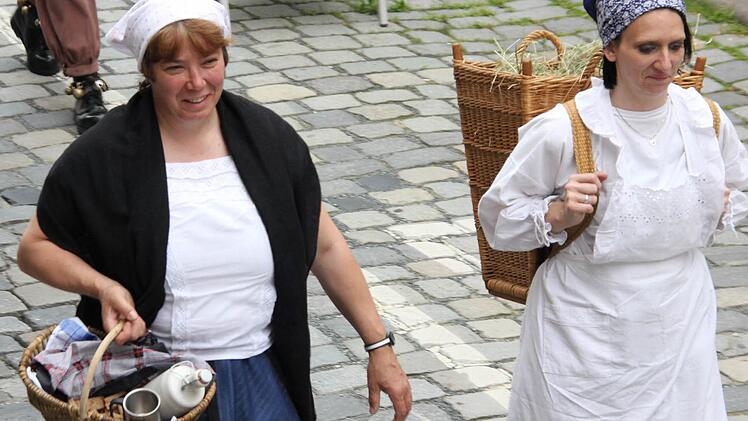 Historischer Festzug durch Kronach. Foto: Marco Meißner