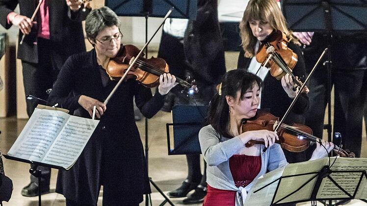 Impressionen vom Weihnachtskonzert mit dem Coburger Collegium musicum in St. MarienFoto: Jochen Berger