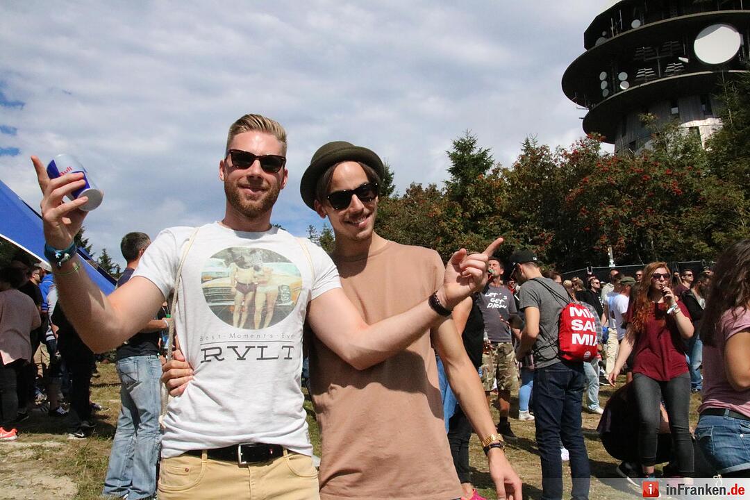 Beats am Berg 2016 - Techno-Party auf dem Ochsenkopf