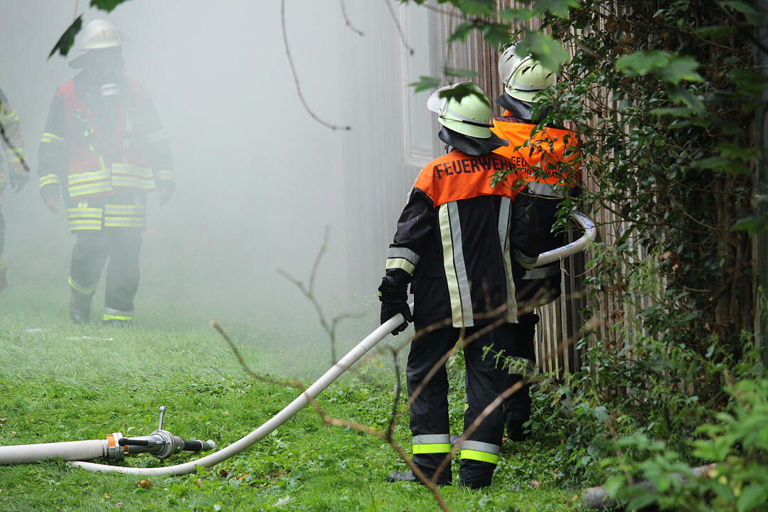 Scheunenbrand im Landkreis Bayreuth