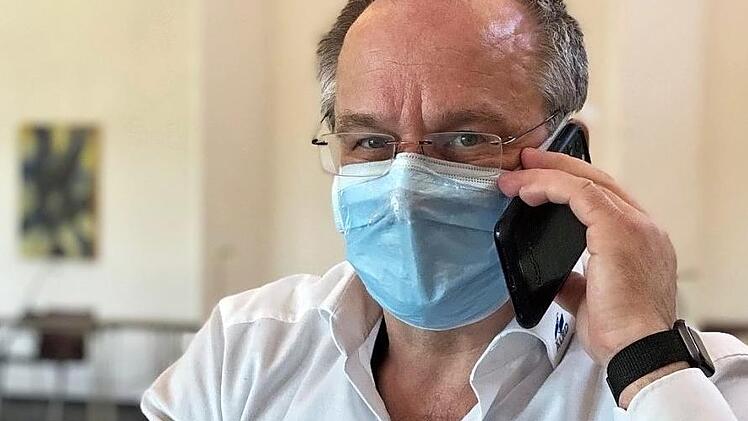 &Auml;rztlicher Leiter Hans-Joachim Goller  Fotos: Corinna R&ouml;sler