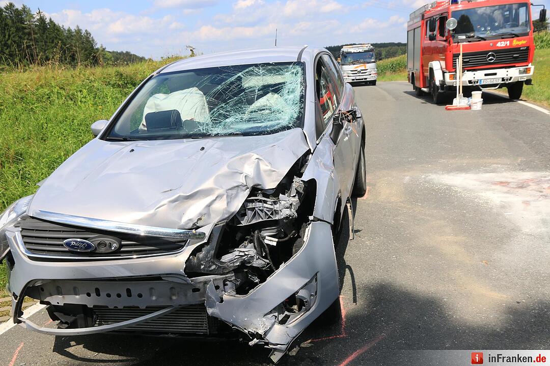 Junger Biker bei Unfall nahe Hiltpoltstein schwer verletzt