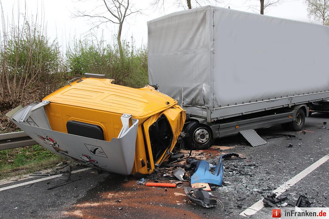 Tödlicher Unfall auf der B303 bei Ebersdorf