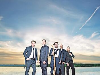 Das Gesangsquintett "Viva Voce" gastiert am 7. Oktober in der Basilika Marienweiher. Foto: privat