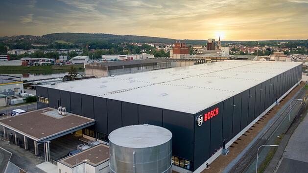 Bosch er&ouml;ffnet neues Logistikzentrum im Bamberger Hafen