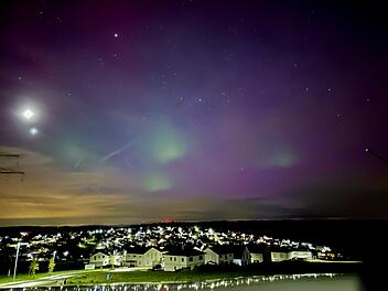 Waldbrunn: Polarlichter gesichtet - starker Sonnensturm sorgt für Himmelsspektakel
