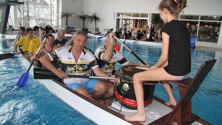 Wild entschlossen ging das Team ASV Triathlon an den Start. Die Triathleten waren überzeugt, dass sie gewinnen können, denn Ausdauer und Kampf sind die Stärke der Sportler. Foto: Sonja Adam