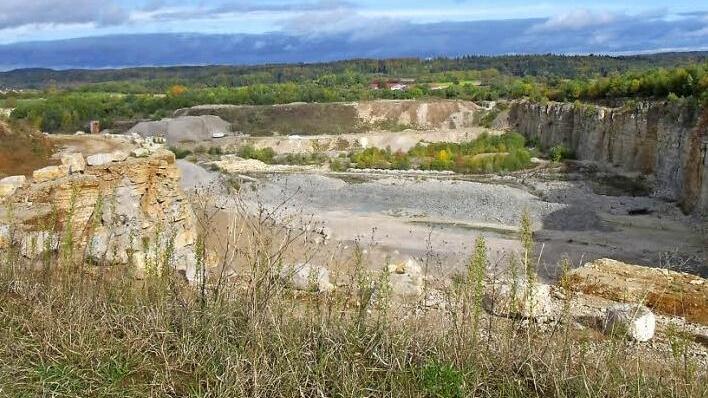 Der Blick in den Steinbruch Gräfenberg soll verschönert werden. Foto: FT-Archiv