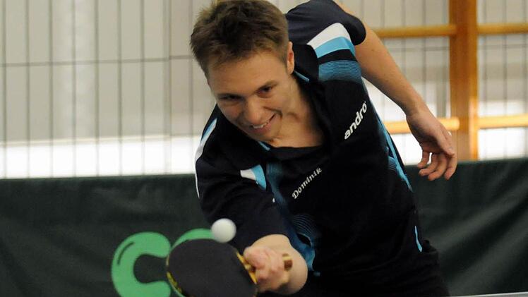 Gute Laune: Dominik Kiesel (im Bild) feierte mit der DJK Nüdlingen gleich zwei Siege. Foto: ssp