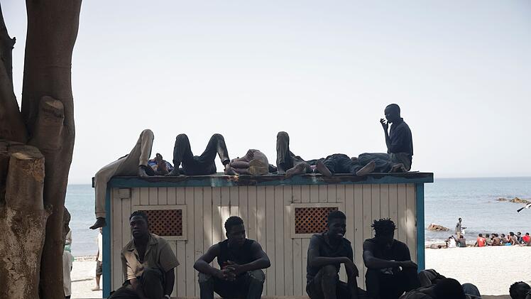 Migranten in Spanien - Ceuta