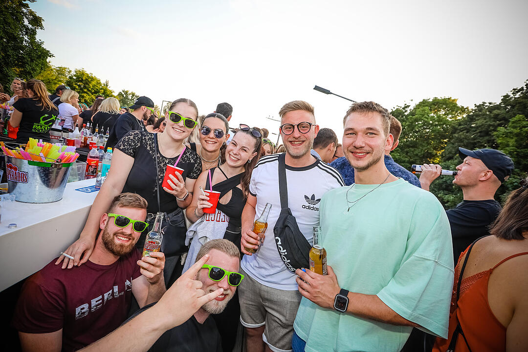 Auf drei Decks ging ordentlich die Post ab!