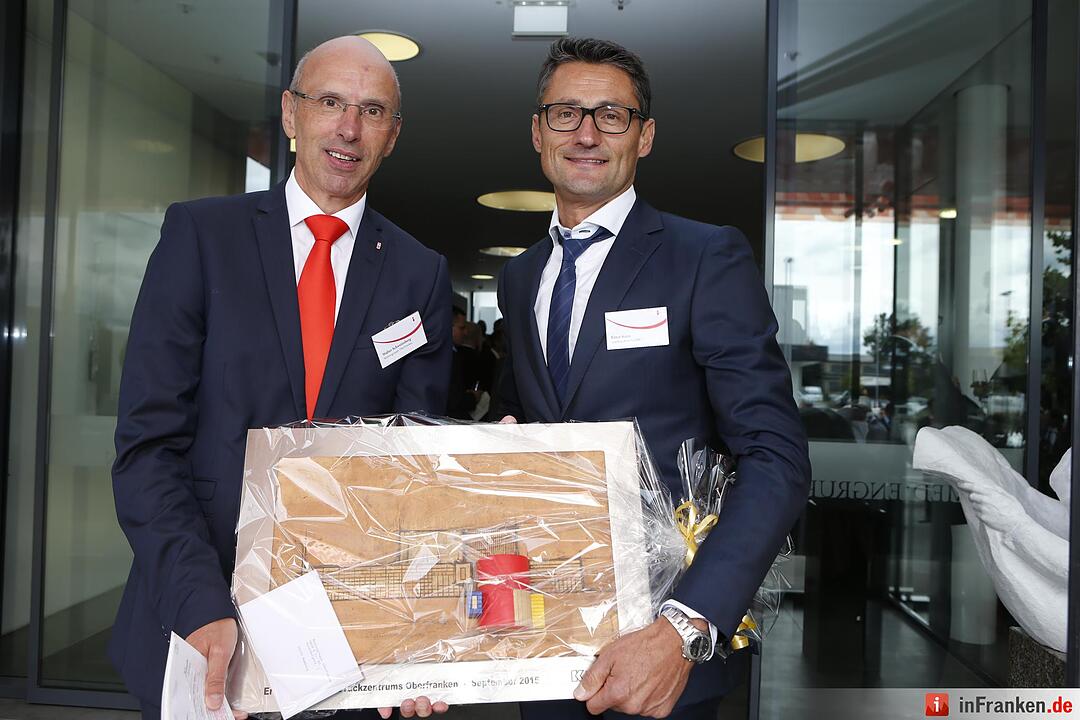 Das neue Druckzentrum der Mediengruppe Oberfranken wurde eröffnet