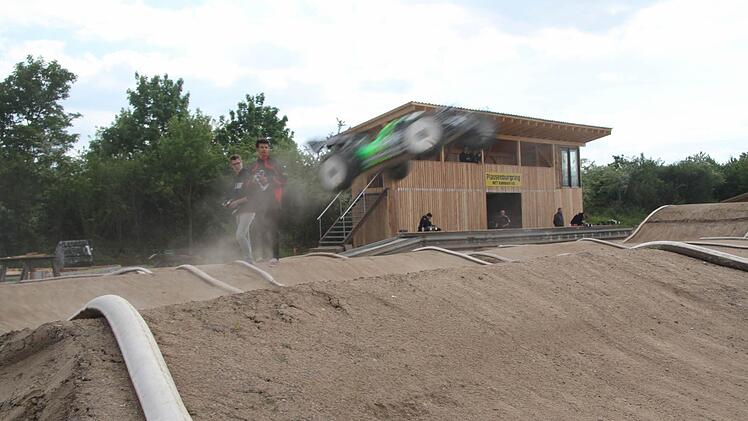 Der neuen Plassenburgring neben der Kläranlage ist im American Style angelegt, die Sprünge sind extrem. Foto: Sonja Adam
