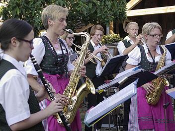 Die Musikvereinigung Machtilshausen ist eine der beiden musikalischen Pfeiler im Markt Elfershausen.  Fotos: Winfried Ehling