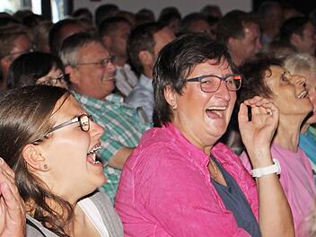 Das Publikum amüsierte sich prächtig. Foto: Evi Seeger