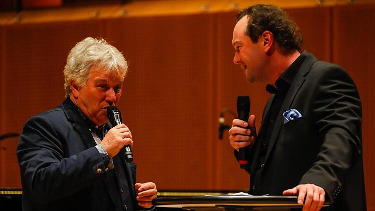 Konzert von und mit Rolf Zuckowski in der Konzerthalle Bamberg am 8. Oktober 2017. Foto: Matthias Hoch
