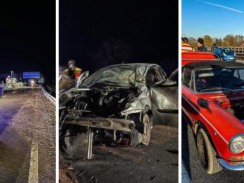 A73 bei Erlangen/Forchheim: Drei Autobahn-Einsätze in 17 Stunden - zahlreiche Unfälle gemeldet