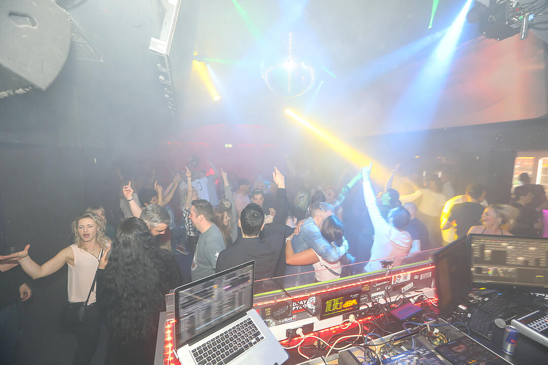 Mit DJ Andy, DJ Matze, DJ Dieter M Geis, DJ Franky