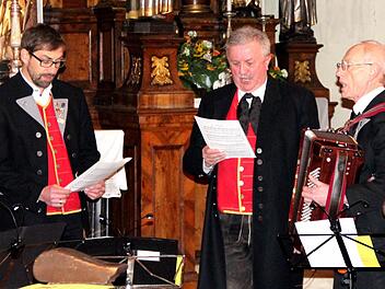 Der Dreigesang der Volksmusik Höchstadt Foto: Johanna Blum
