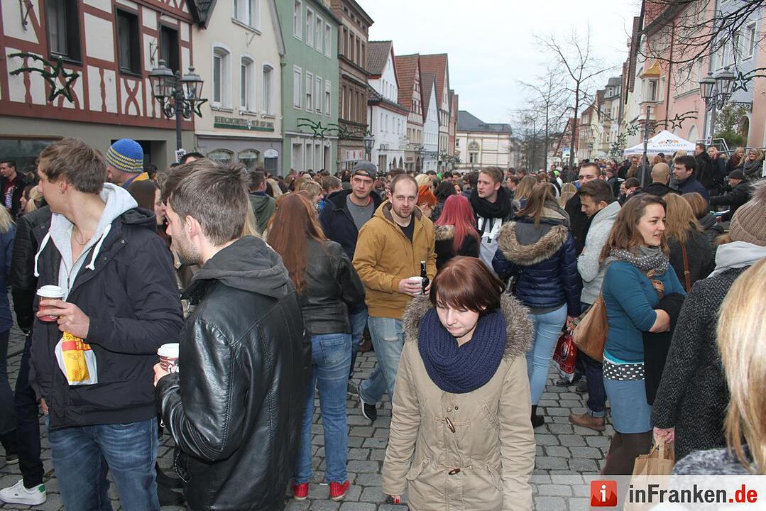 Frühschoppen zu Weihnachten in Kulmbach