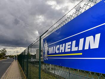 Bald werden in Hallstadt keine Michelin-Reifen mehr produziert. Die Michelin Gruppe hat die Schlie&szlig;ung ihres Werkes in Hallstadt bei Bamberg bis Anfang 2021 angek&uuml;ndigt. Foto: Ronald Rinklef