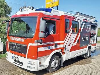 Das neue Löschfahrzeug  Foto: pr