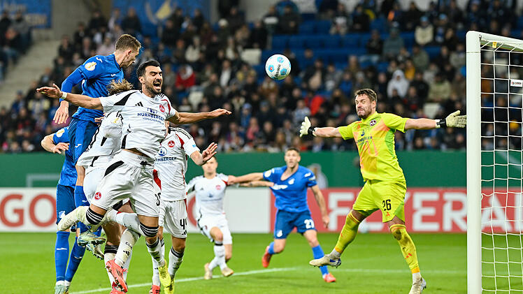 1. FC Nürnberg scheidet gegen Hoffenheim aus