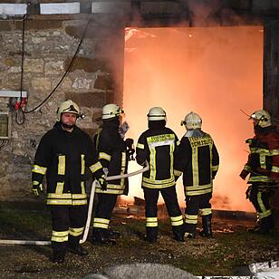 Scheunenbrand in Melkendorf II
