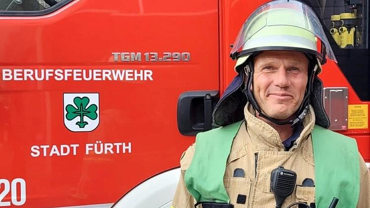 Fürth: Feuerwehrmann außer Dienst wird überraschend zum Held - "Wo kommst du denn jetzt her?"