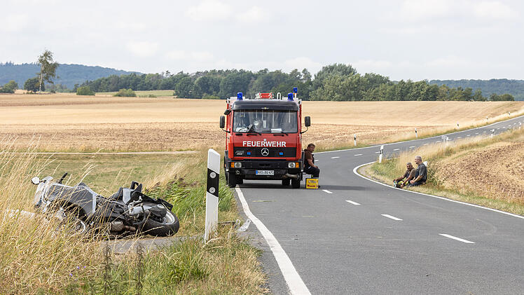 63-Jähriger stirbt bei schwerem Motorradunfall
