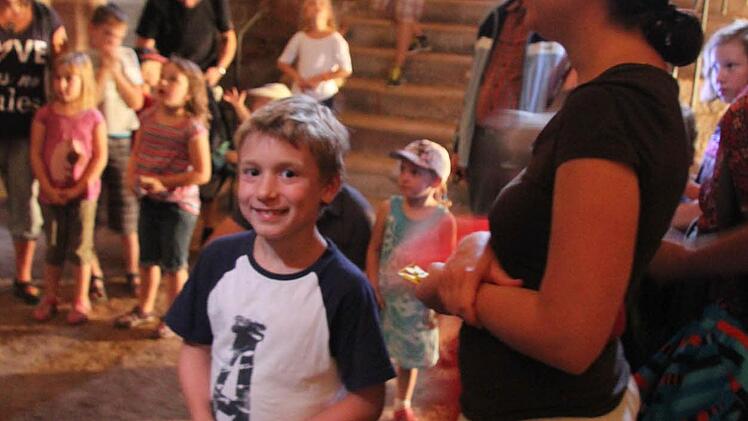 Finn Herber findet die Keller kein bisschen gruselig.