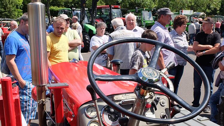 Traktortreffen in Bad Bocklet. Foto: Björn Hein