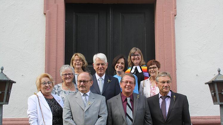 Goldene Konfirmation.  Weichert