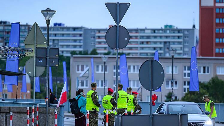 Kontrollen an der deutsch-polnischen Grenze