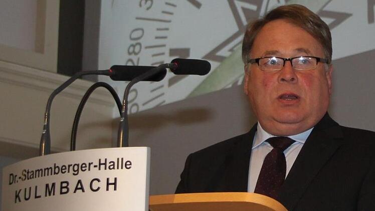 Bayerns Landwirtschaftsminister Helmut Brunner, so OB Schramm, sei für die Ausgestaltung der Grünen Zentren zuständig. Foto: Andreas Schmitt