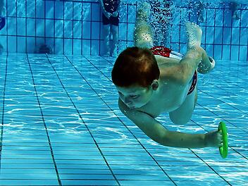 Ein "Seepferdchen" muss auch tauchen.