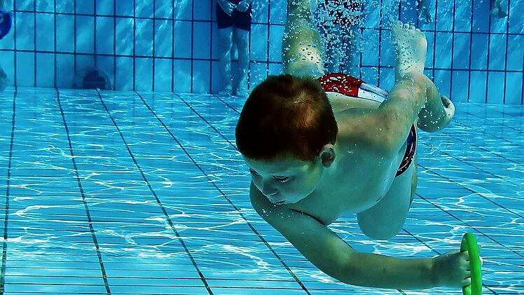 Ein "Seepferdchen" muss auch tauchen.