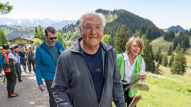 Mitmach-Aktion mit Bundespr&auml;sident Steinmeier