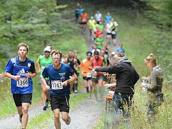 Landschaftlich reizvoll, aber auch fordernd: der Rannunger Wald- und Naturlauf. Foto: ssp