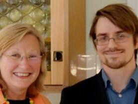 sabine KöhlerHuter und Peter Keim sind am VdK interessiert.  Foto: Blum
