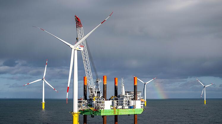 Windkraft auf See