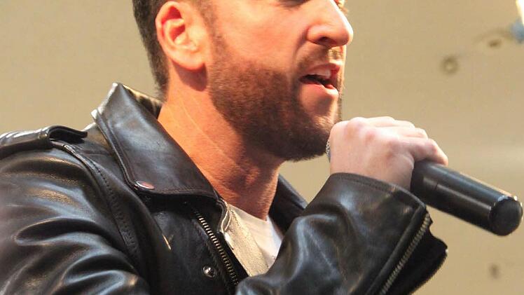 Michael Wendler bei seinem Auftritt im Fritz. Foto: Jürgen Gärtner