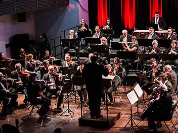 Das Orchester Musikfreunde Neustadt bei Coburg.