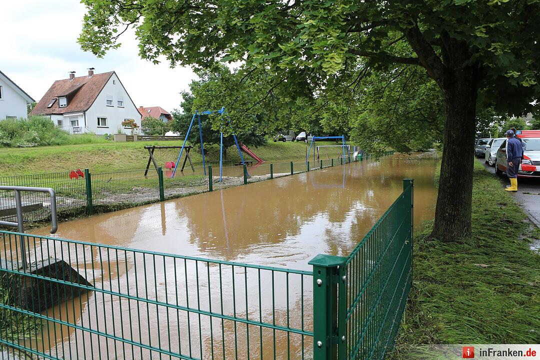Hochwasser Landkreis Bamberg III - Oberhaid