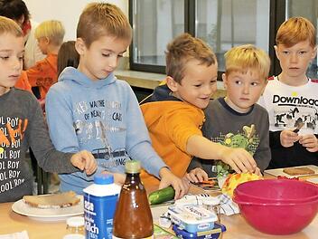 Ein gesundes Pausenbrot, das auch noch originell ausschaut? - kein Problem f&uuml;r diese Fr&uuml;hst&uuml;cksexperten!