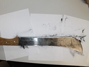 Machete von kuriosem Diebstahl in Selb