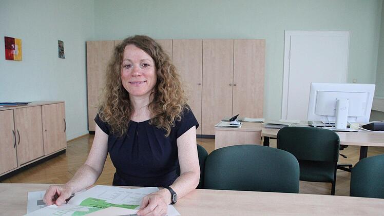 Freut sich über das gute Ergebnis: Rosamunde Maier, Leiterin des Zeiler Finanzamtes. Foto: Andreas Lösch